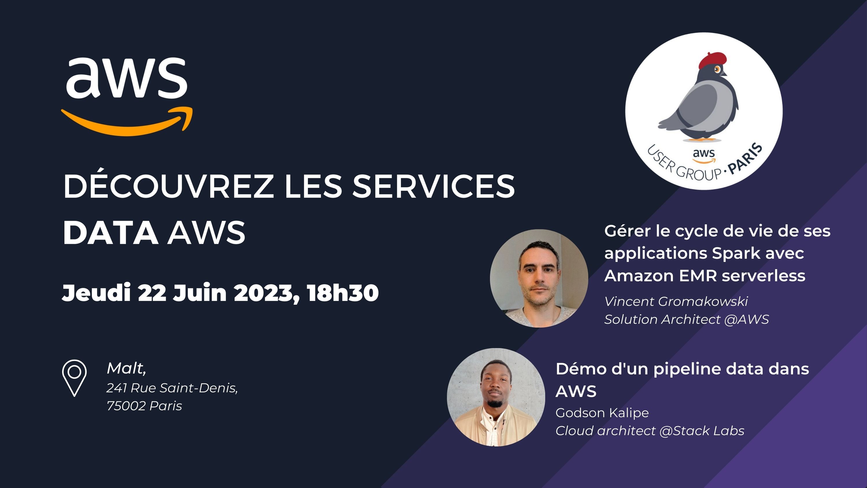 Découvrez les services data AWS